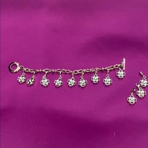 ST. JOHN CHARM BRACELET BY MARIE GRAY -RARE FIND